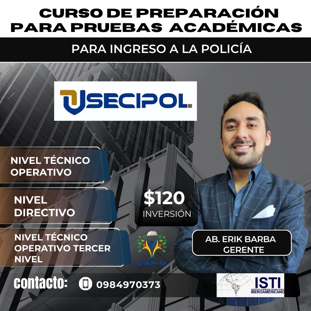 PREPARACIÓN PARA LA POLICÍA